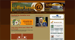 Desktop Screenshot of coffeebreak.com.br