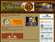 Tablet Screenshot of coffeebreak.com.br